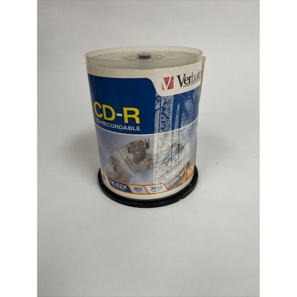 Verbatim CD-R Recordable Compact Discs for Computer CD Rewriters Lot of 80 - Picture 1 of 7